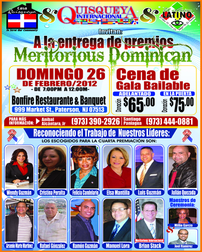 Meritorious Dominican Awards Event